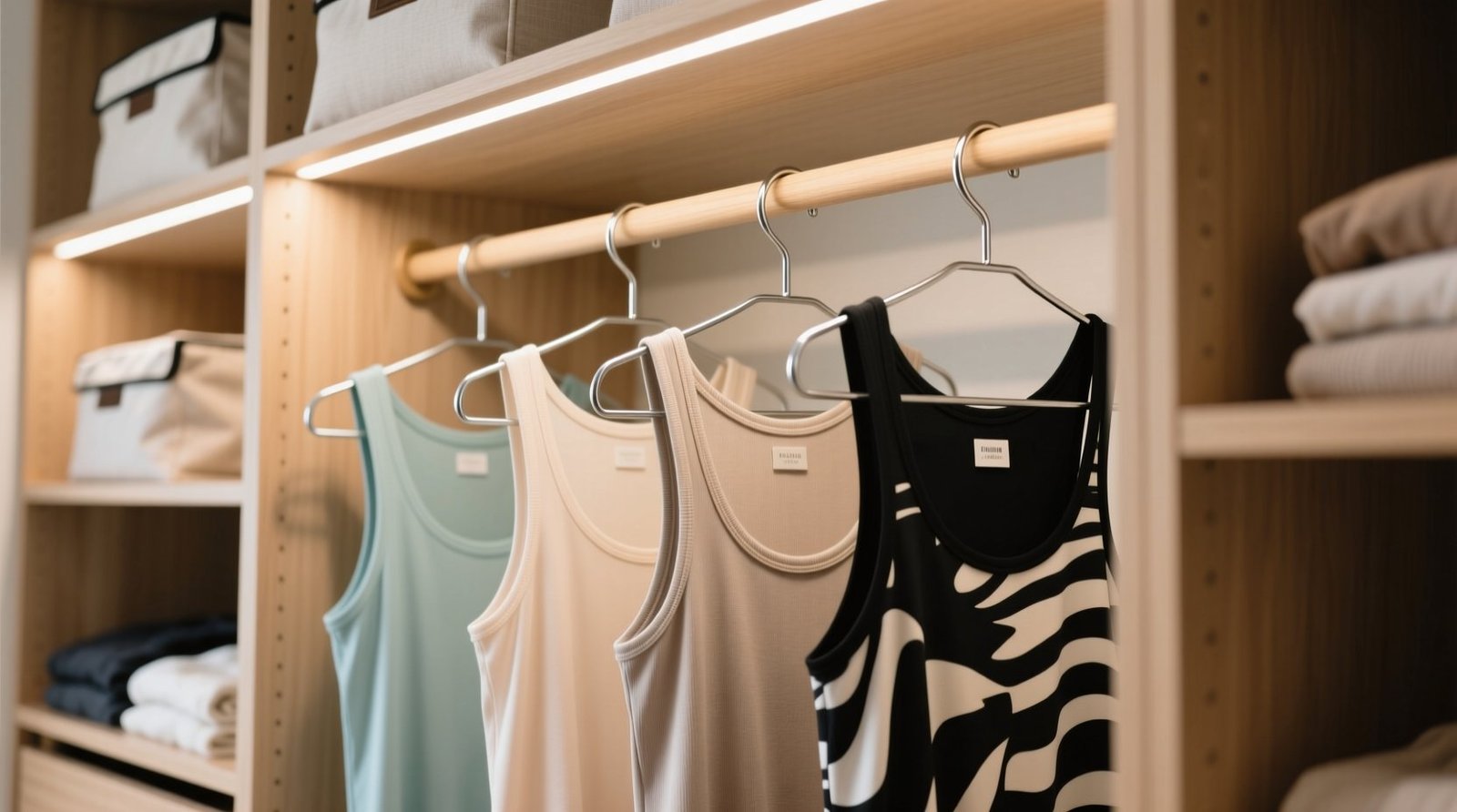 How to hang tank tops in your closet with shower curtain rings.jpg