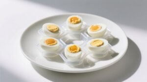 How to keep deviled eggs from sliding around on the plate.jpg
