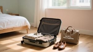 How to keep from over packing clothes by sticking to a single capsule framework.jpg