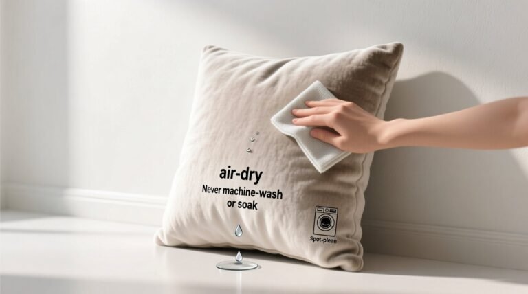 How to launder memory foam cushions safely.jpg