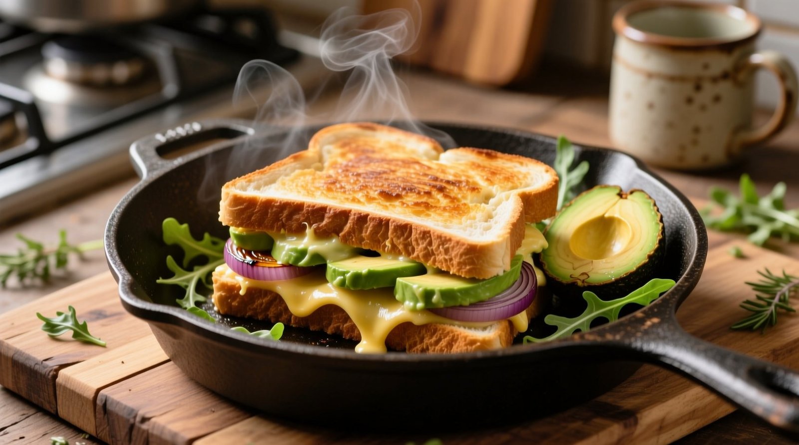 How to make a gooey avocado panini sandwich pressed science backed.jpg