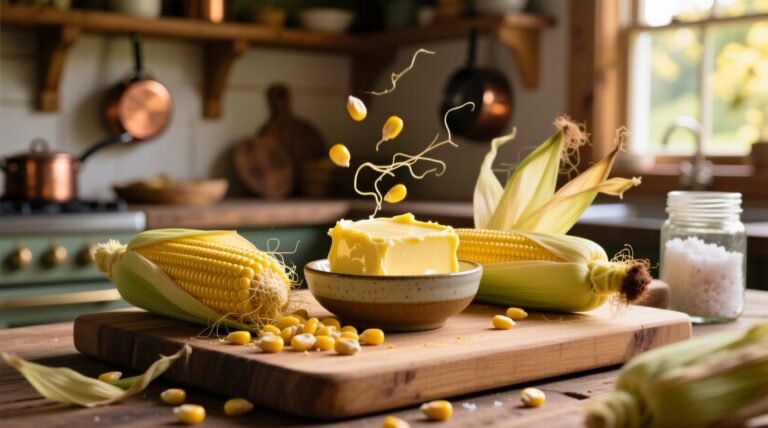 How to make corn flavored butter with cobs and husks science backed.jpg
