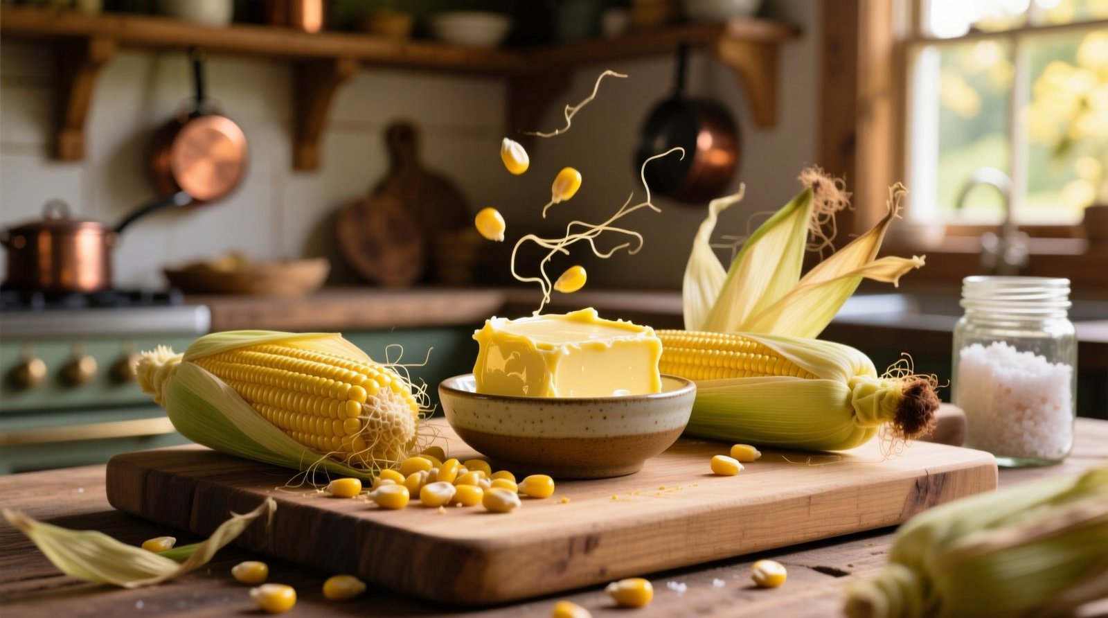 How to make corn flavored butter with cobs and husks science backed.jpg