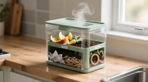 How to make diy indoor compost bin odor free pest resistant effective.jpg