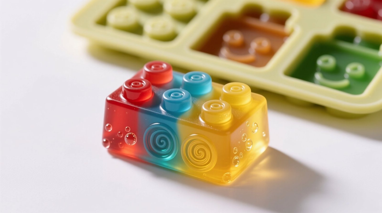 How to make lego shaped gummy candy with a diy silicone mold.jpg