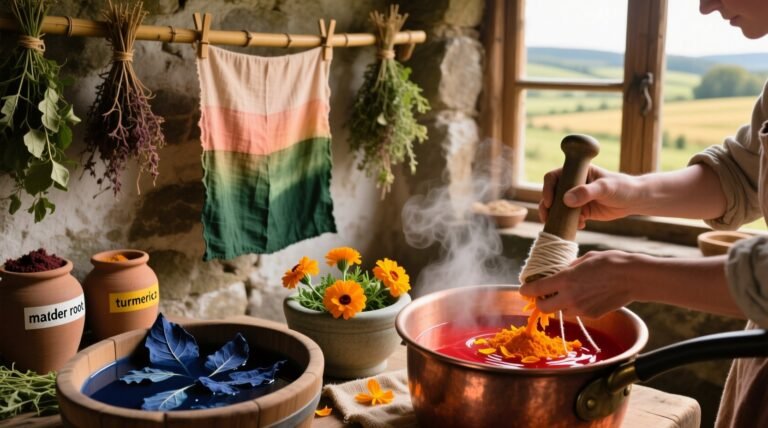 How to make natural fabric dyes safe colorfast waste reducing.jpg