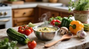 How to make no cook pasta sauce from basically any vege.jpg