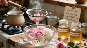 How to make rose water steam distillation infusion methods.jpg