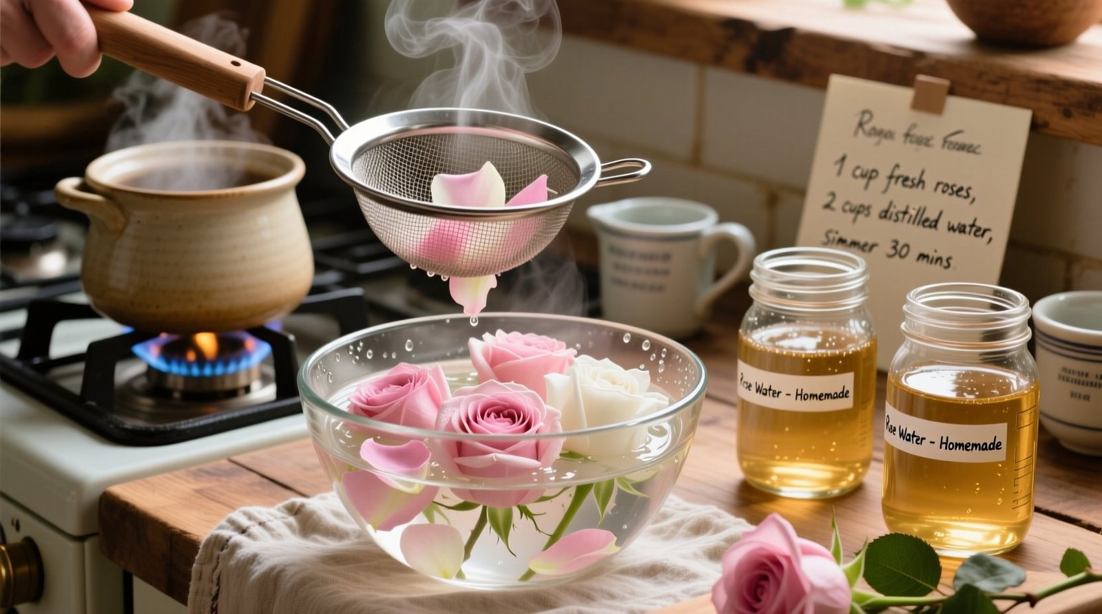 How to make rose water steam distillation infusion methods.jpg