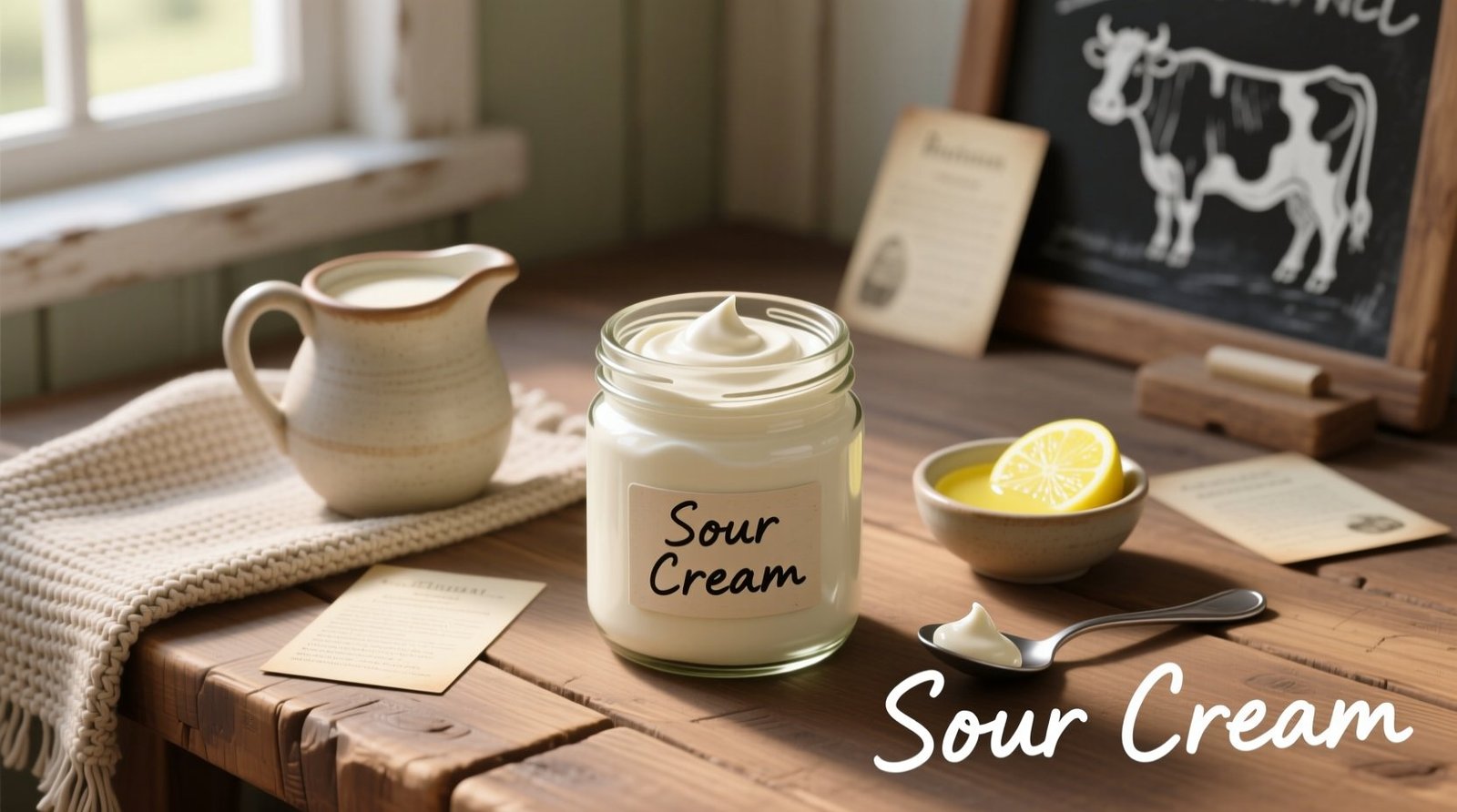 How to Make Sour Cream at Home: Science-Backed Method
