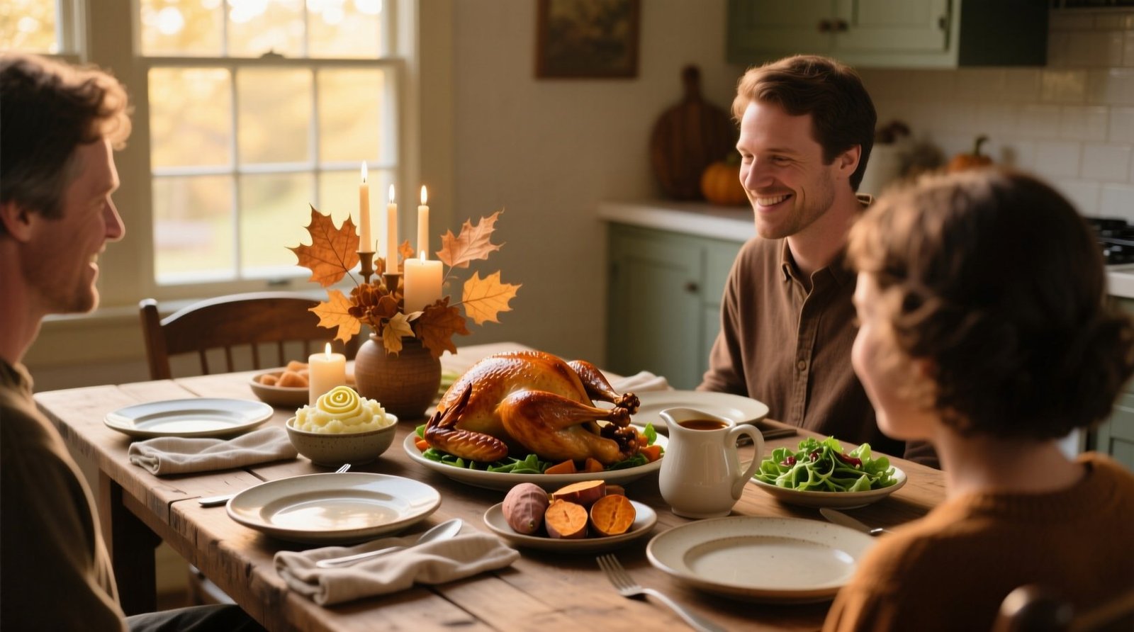 How to make thanksgiving dinner for a very small crowd.jpg