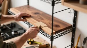How to make wooden covers for wire shelving a pro organizers guide.jpg