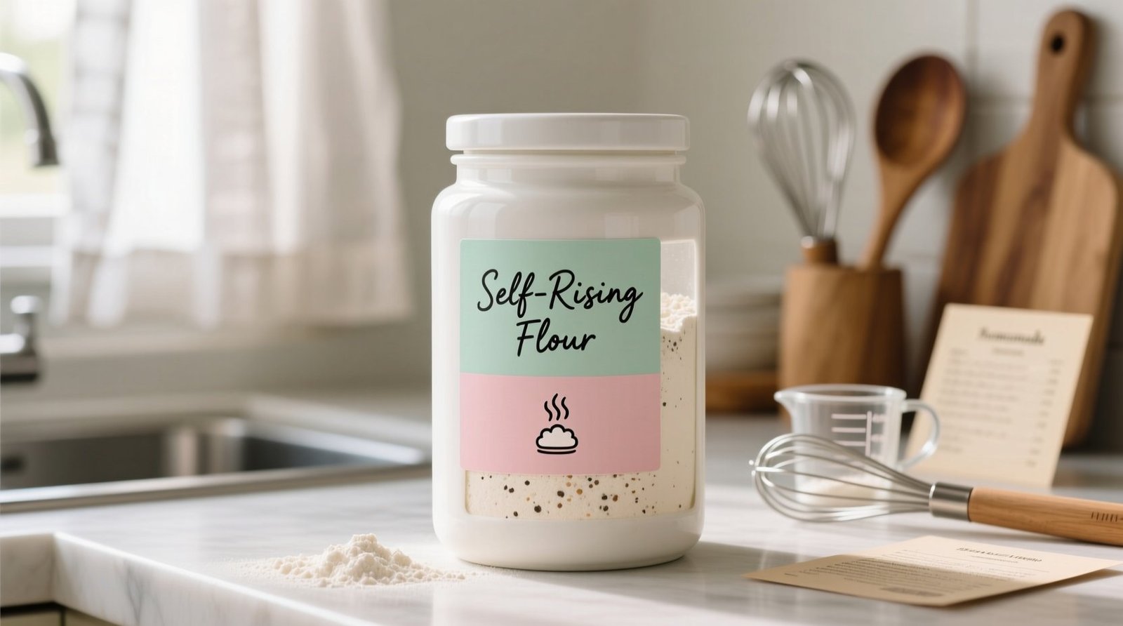 How to make your own self rising flour exact ratios science.jpg