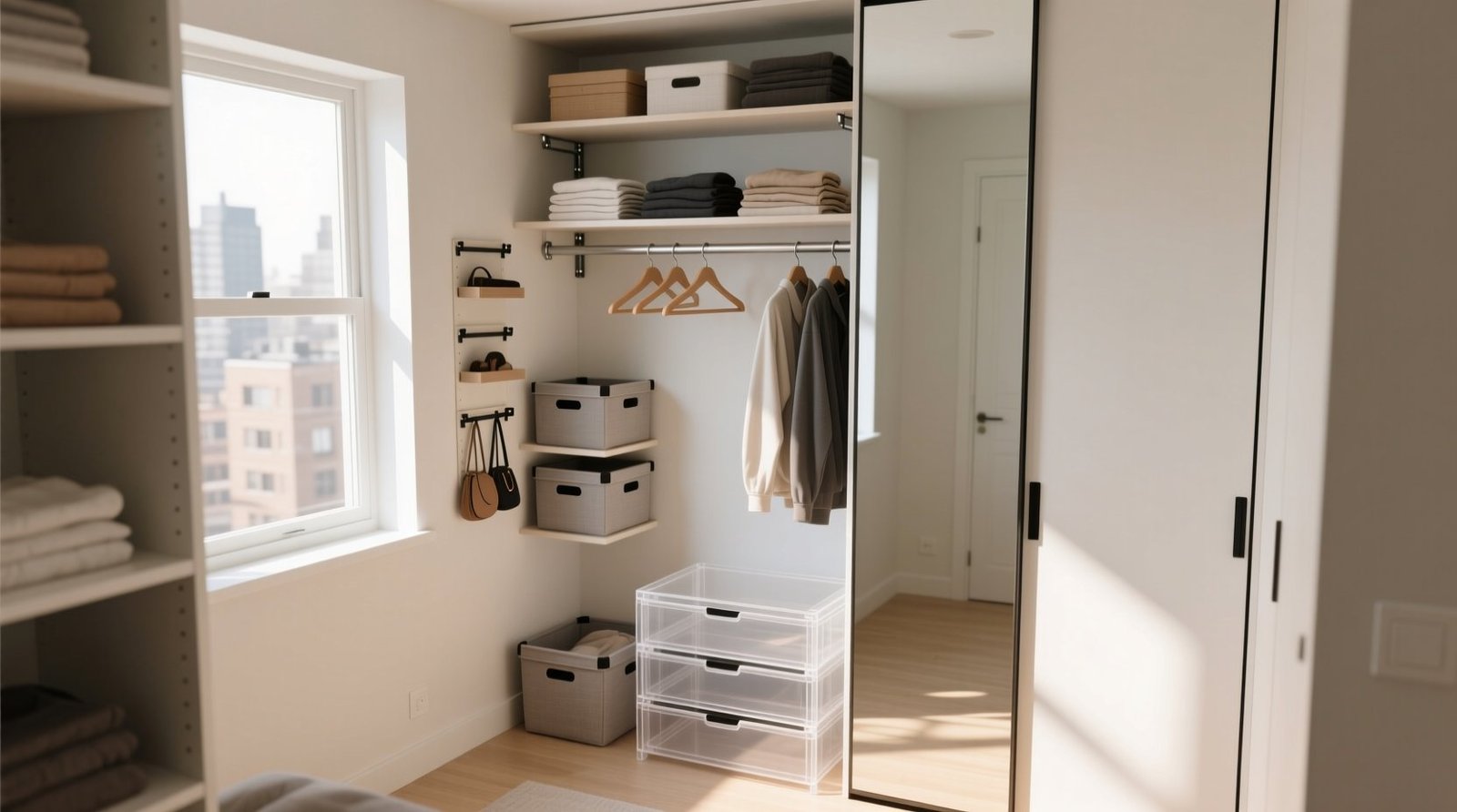 How to maximize small closet space science backed systems.jpg