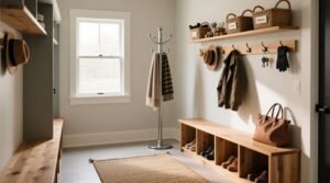 How to organize a mudroom a textile safe space efficient system.jpg