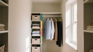 How to organize a small closet with lots of clothes a textile safe system.jpg