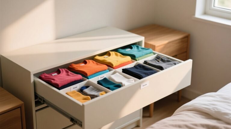 How to organize clothes in drawers a textile safe space optimized system.jpg