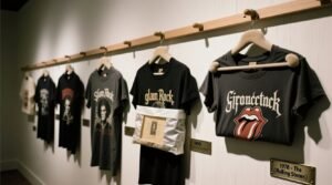 How to organize vintage band tees by era.jpg