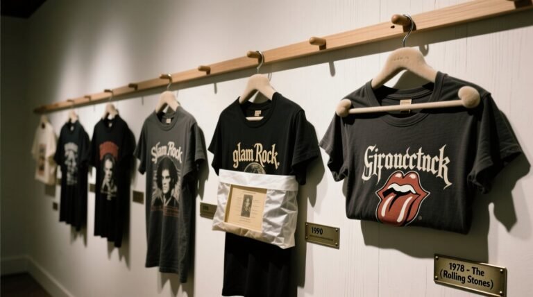 How to organize vintage band tees by era.jpg