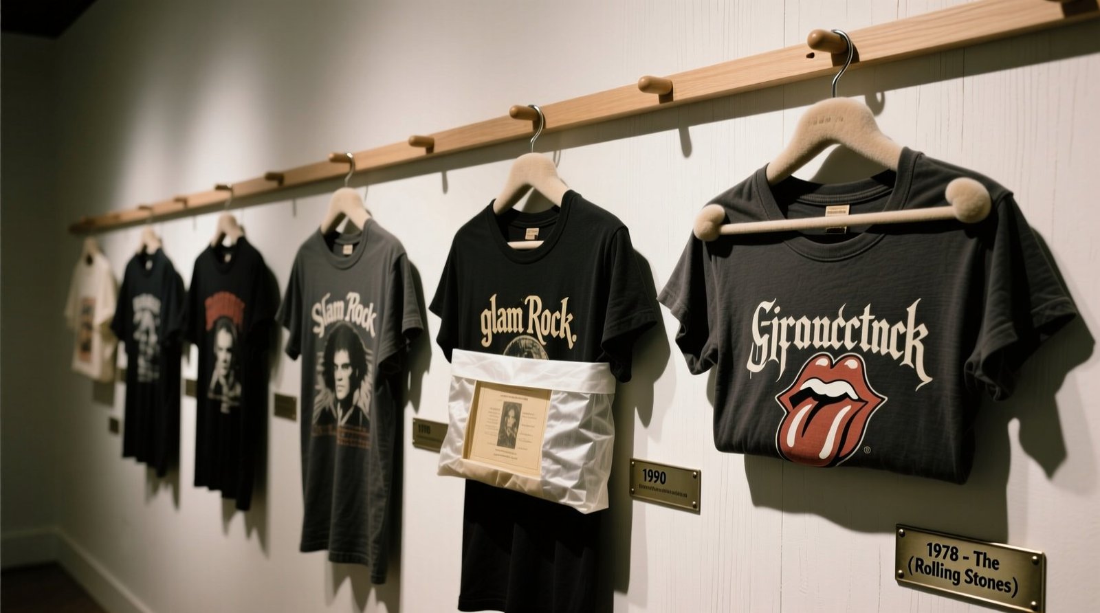 How to organize vintage band tees by era.jpg