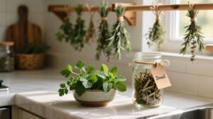 How to properly dry and store your fresh herbs for year round.jpg