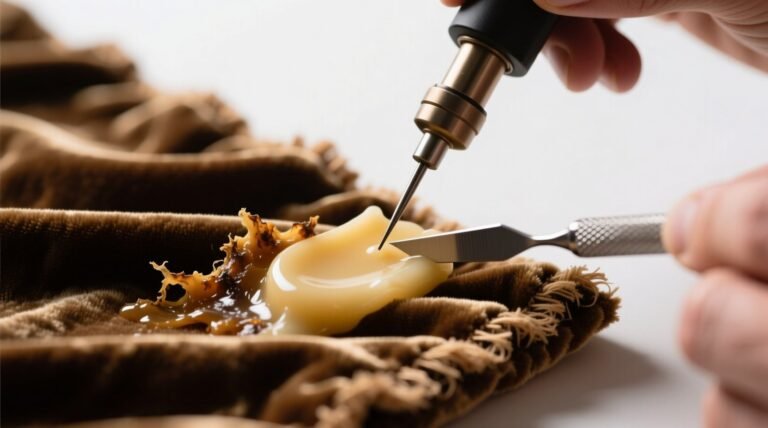 How to remove candle wax from velvet pillow.jpg