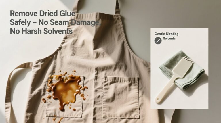 How to remove dried glue from apron pockets.jpg
