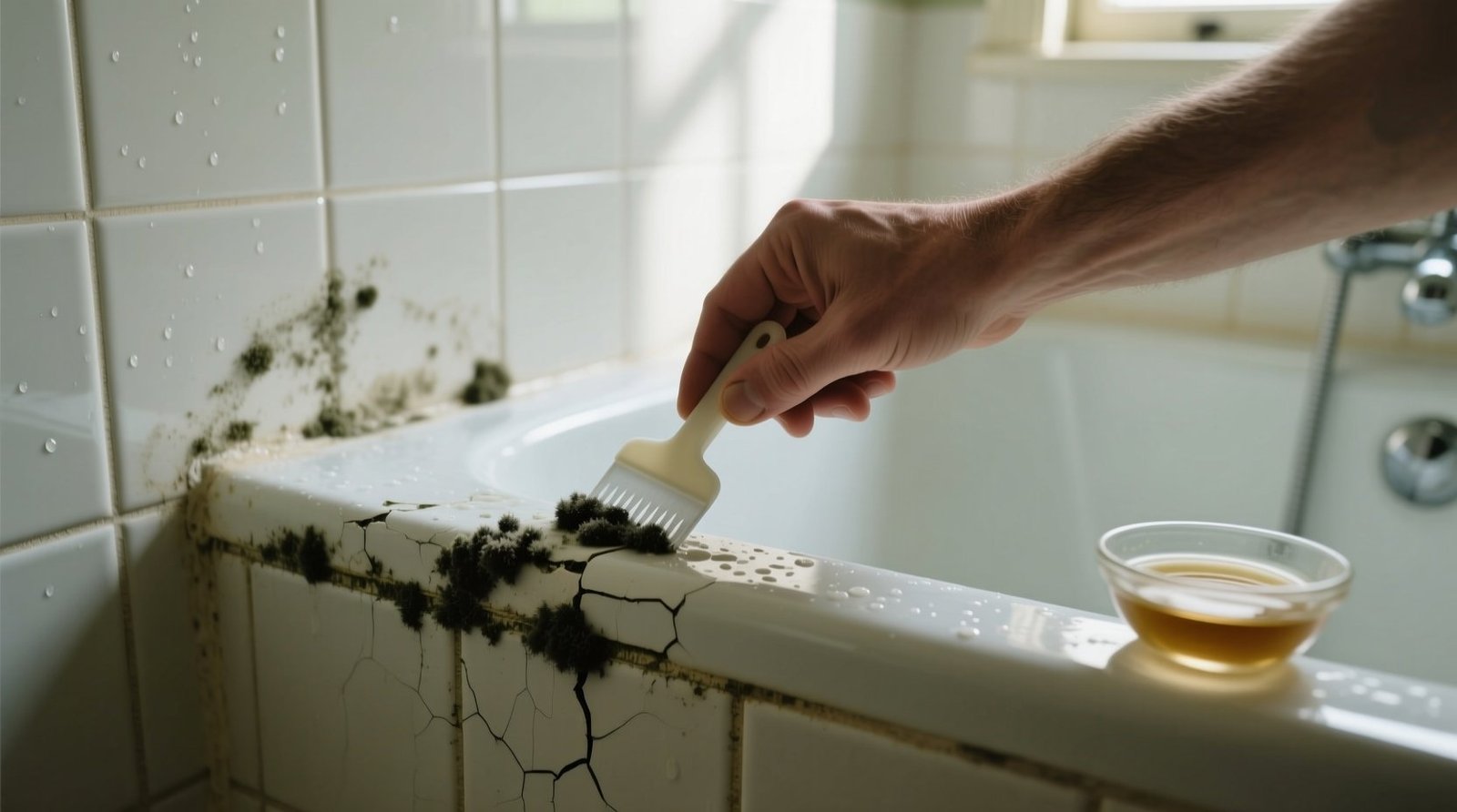 How to remove mold from shower caulking eco safe proven method.jpg