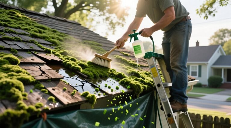 How to remove moss from roof eco safe shingle safe methods.jpg
