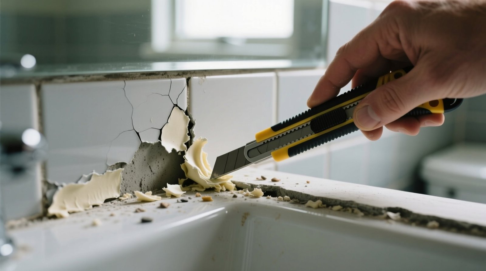 How to remove old caulk non toxic surface safe methods.jpg