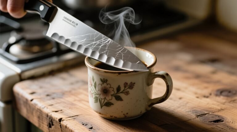How to sharpen your kitchen knife on a coffee mug science backed.jpg