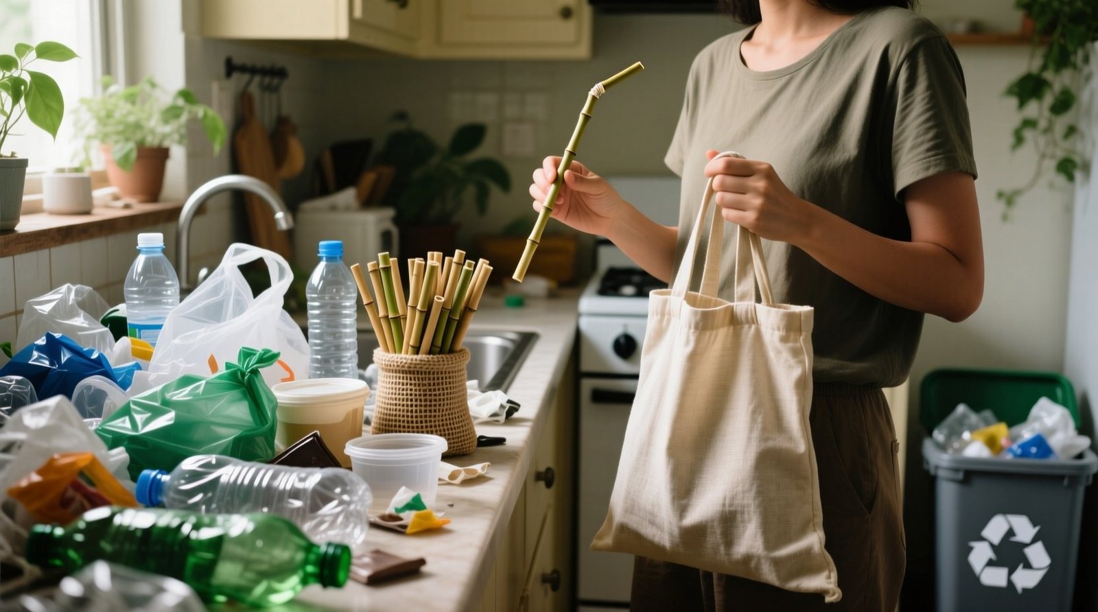 How to stop using so much disposable plastic in cleaning.jpg