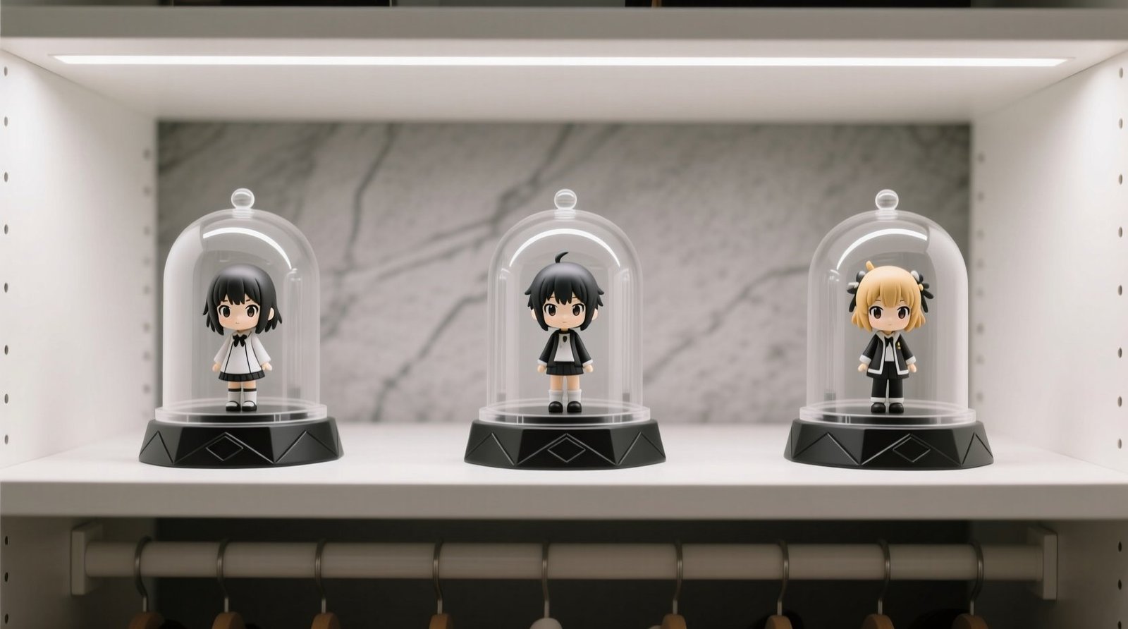 How to store anime figurines safely on closet tops.jpg