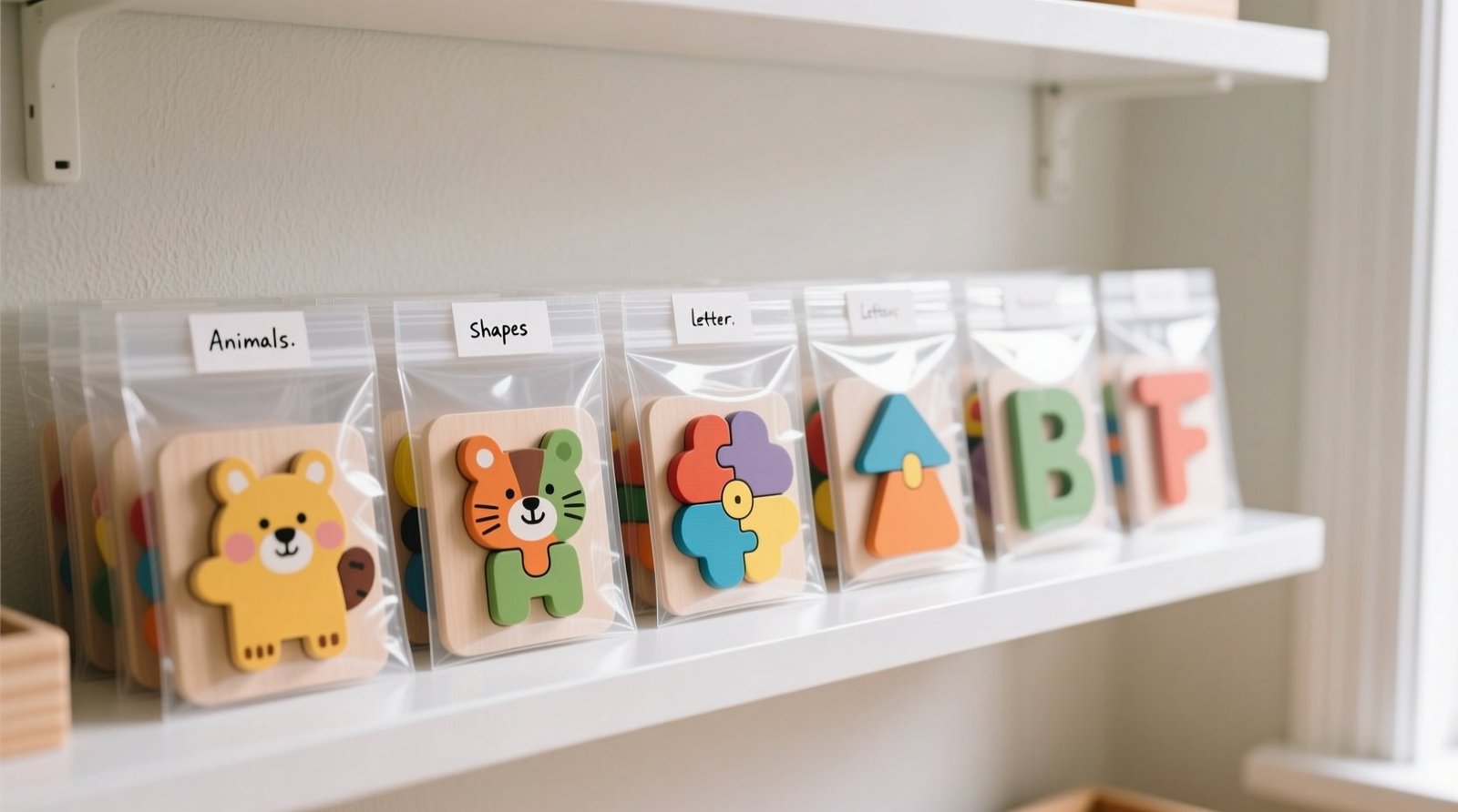 How to store your toddlers peg puzzles in clear poly envelopes.jpg