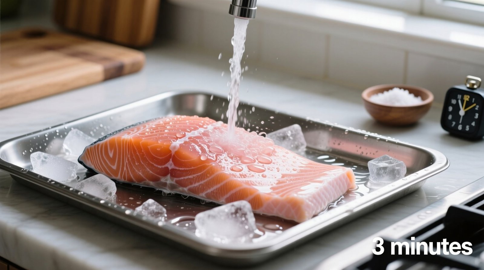 How to Thaw Frozen Salmon Quickly: Safe, Fast & Texture-Preserving Methods