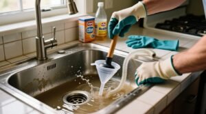 How to unclog a kitchen sink with standing water science backed method.jpg