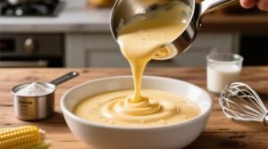 How to use cornstarch and evaporated milk for stable cheese sauce.jpg