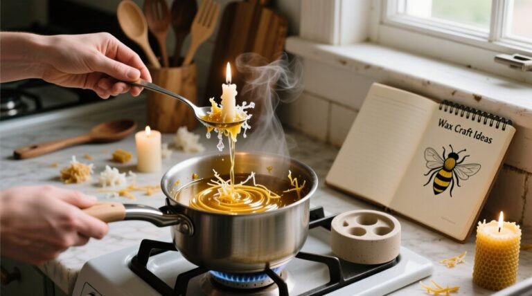 How to use leftover candle wax for eco cleaning safely effectively.jpg