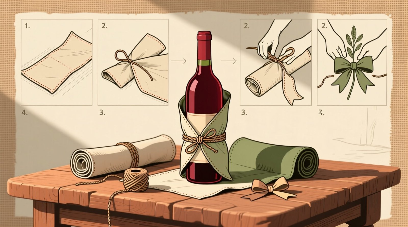How to wrap a wine bottle science backed method for leakproof gifting.jpg