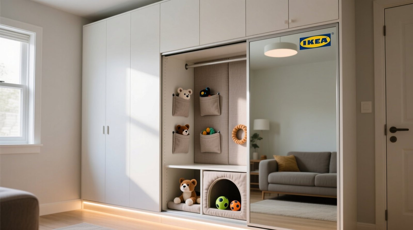 Ikea pax pet toy storage hacks.jpg