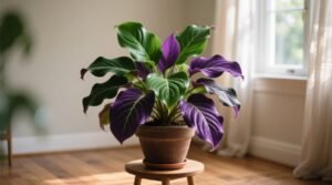 Indoor plant green and purple leaves causes care guide.jpg