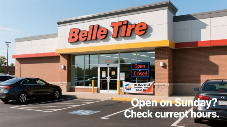 Is belle tire open on sunday.jpg