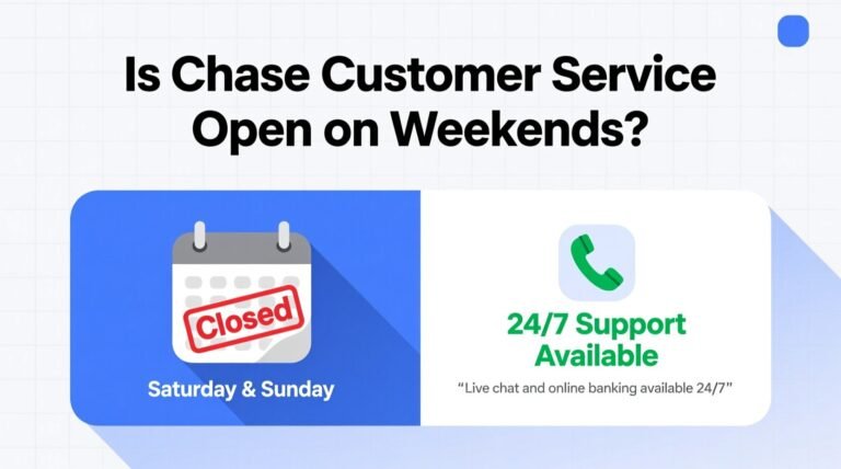 Is chase customer service open on weekends.jpg