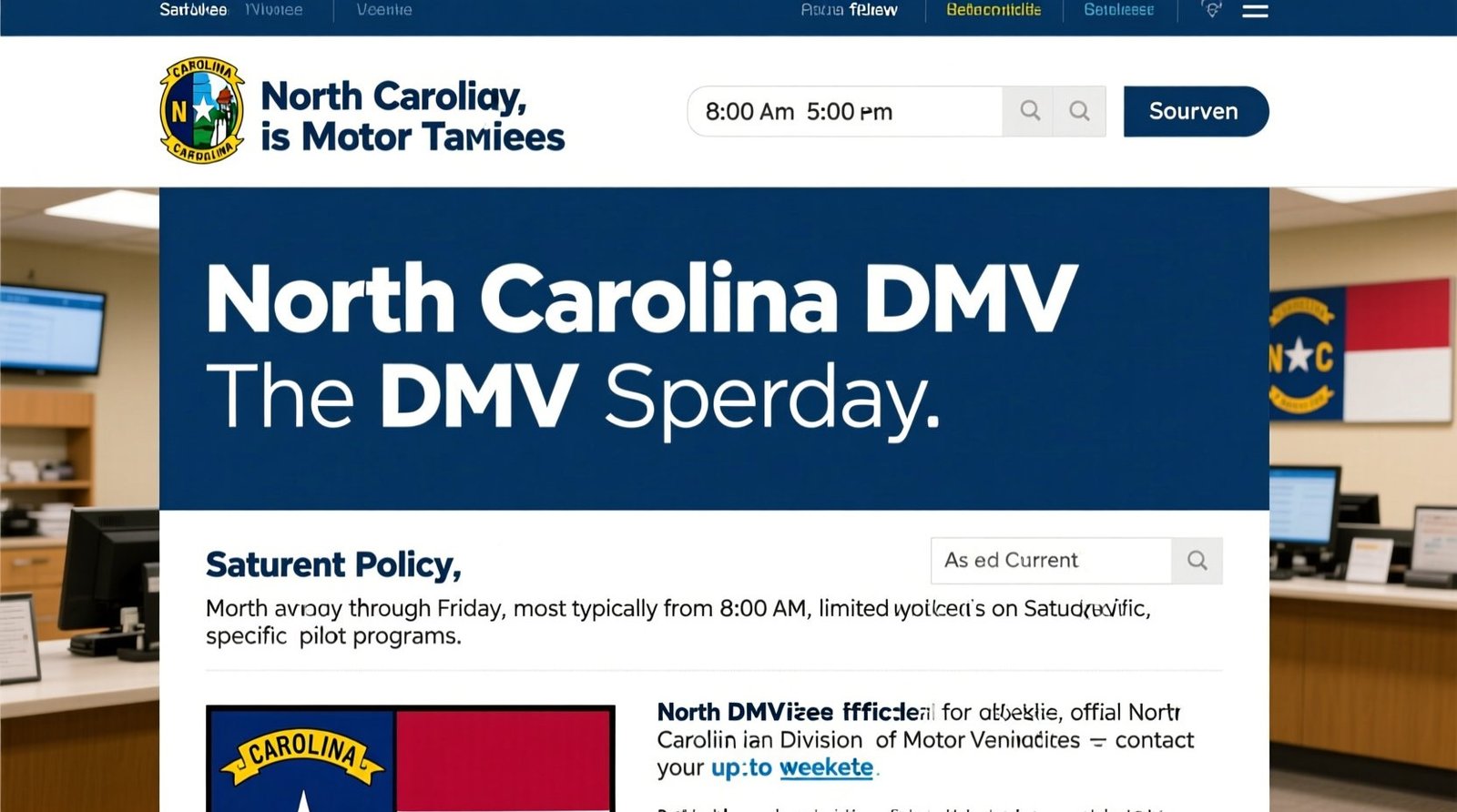 Is the north carolina dmv open on saturday.jpg