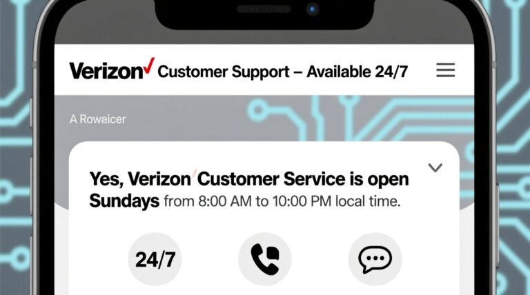 Is verizon customer service open on sundays.jpg