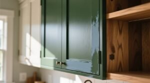 Kitchen cabinet paint science backed refinishing without sanding.jpg