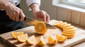 Knife skills how to cut citrus fruit into wedges slices and supremes.jpg