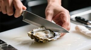 Knife skills how to shuck an oyster safely efficiently.jpg