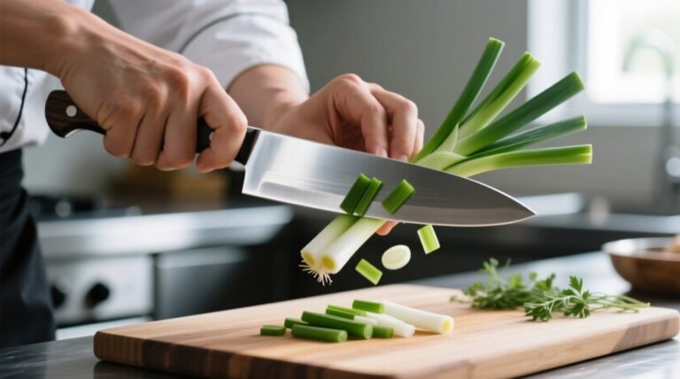 Knife skills how to slice scallions precision safety science.jpg