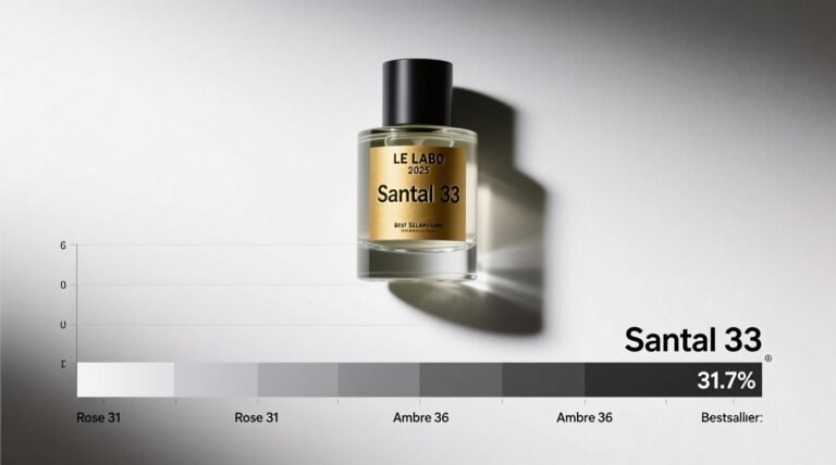 Le labo best sellers 2025 santal 33 dominates with 317 sales share.jpg